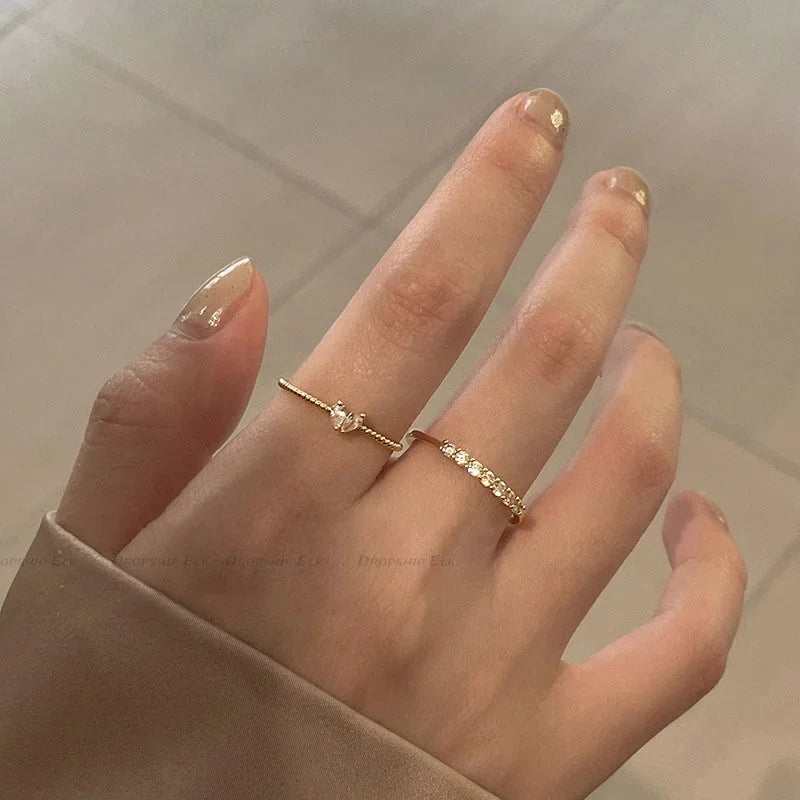 Justerbare ringe